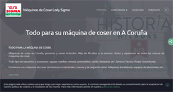 Desktop Screenshot of maquinascosercoruna.com