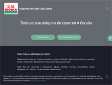 Tablet Screenshot of maquinascosercoruna.com